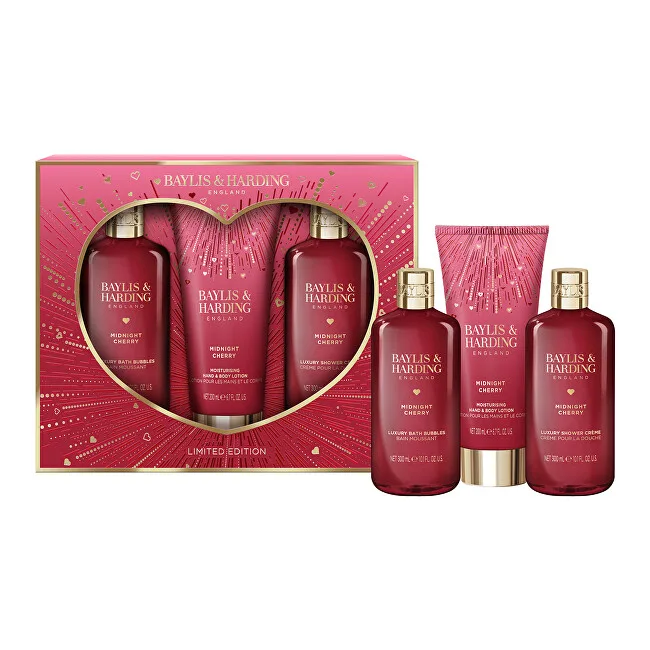 Baylis & Harding Midnight Cherry Kit 3-piece gift set thumbnail 2