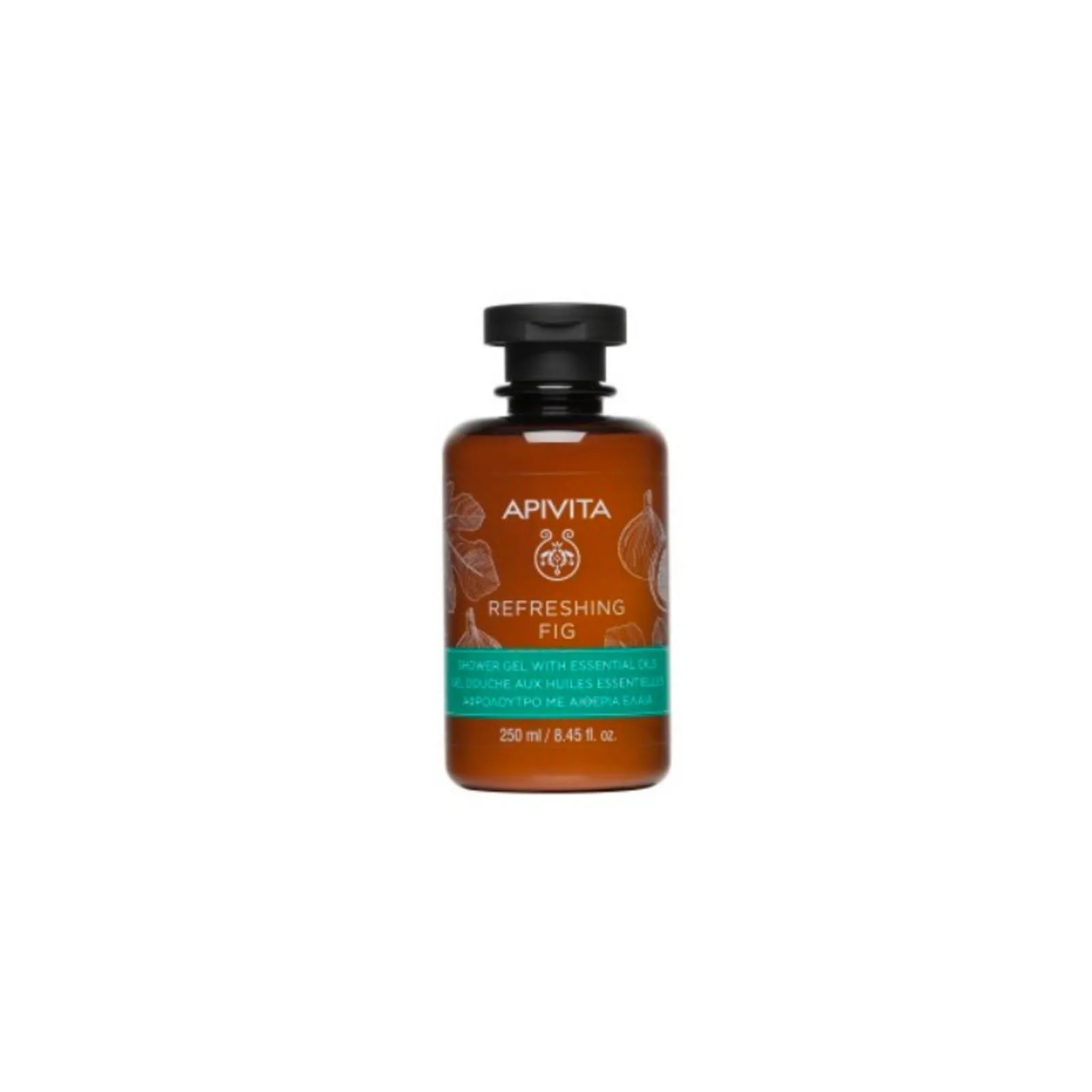Apivita Refreshing Fig Shower Gel with Essential Oils thumbnail 2