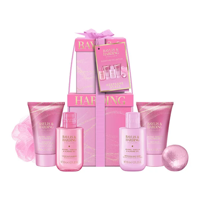 Baylis & Harding Jojoba, Vanilla & Almond Oil Body Care Gift Set 6 pcs thumbnail 2