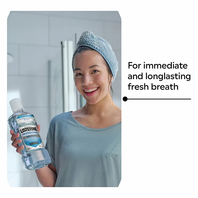 Listerine Mouthwash Professional Fresh Breath+ thumbnail 8
