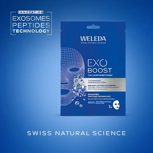 Weleda Collagen face mask Blue gentian and alpine edelweiss Mask 20 ml thumbnail 6