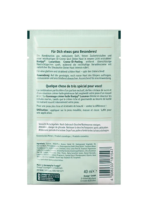 Kneipp Luxurious shea butter scrub thumbnail 2