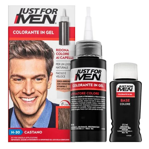 Just For Men Gel Color H30 Light Medium Brown thumbnail 2