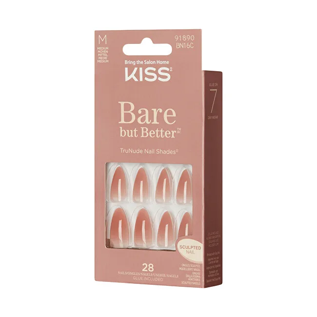 Kiss Bare-But-Better Gel Nails 28 pcs thumbnail 4