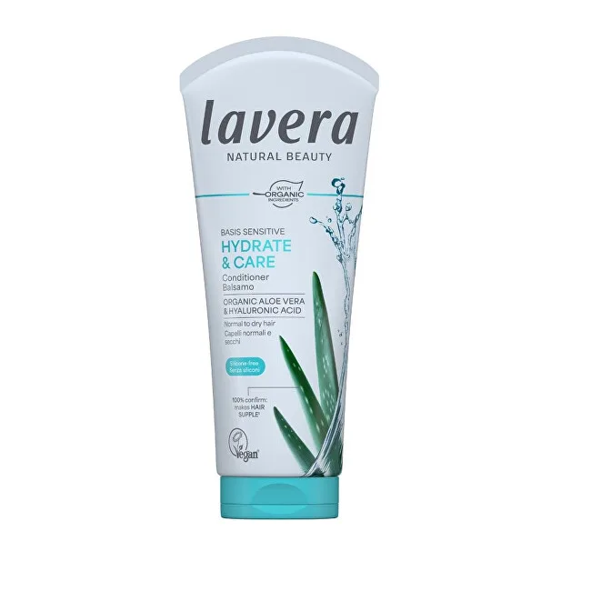 Lavera Conditioner for hair hydration Basis Sensitiv Moisture & Care (Conditioner) 200 ml thumbnail 2