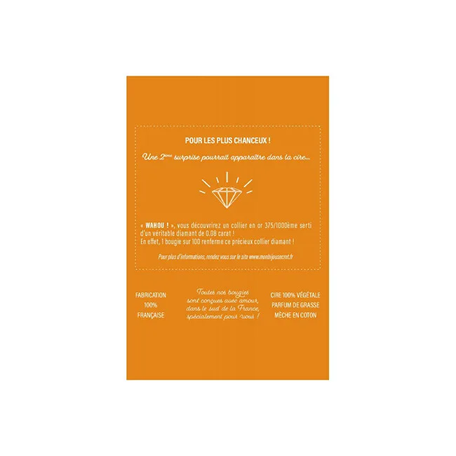 Troli Scented candle 40h with jewel Orange blossom CROFO100 thumbnail 2