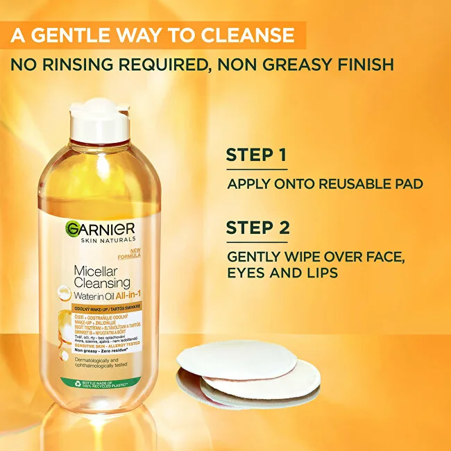 Garnier Skin naturals two-phase micellar water all in one thumbnail 3