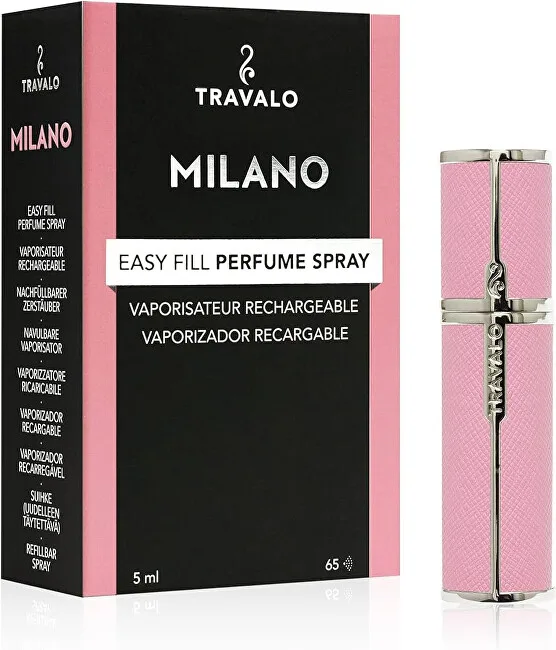 Travalo refillable perfume sprayer 5 ml Pink Milano thumbnail 2