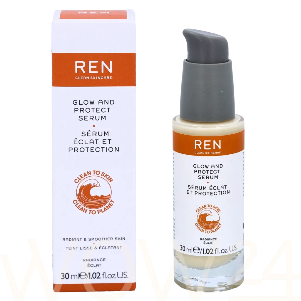 Ren clean skincare Radiance Glow And Protect Serum thumbnail 4