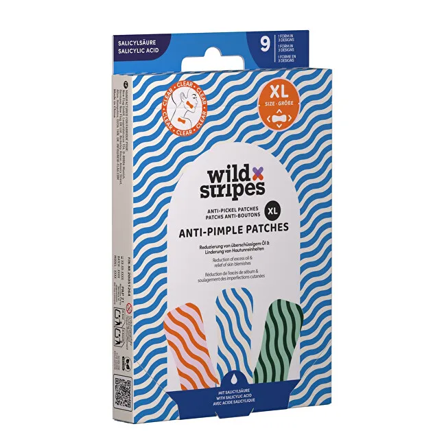 Wild Stripes Hydrocolloid acne patches Clear Anti-Pimple Patches XL thumbnail 2