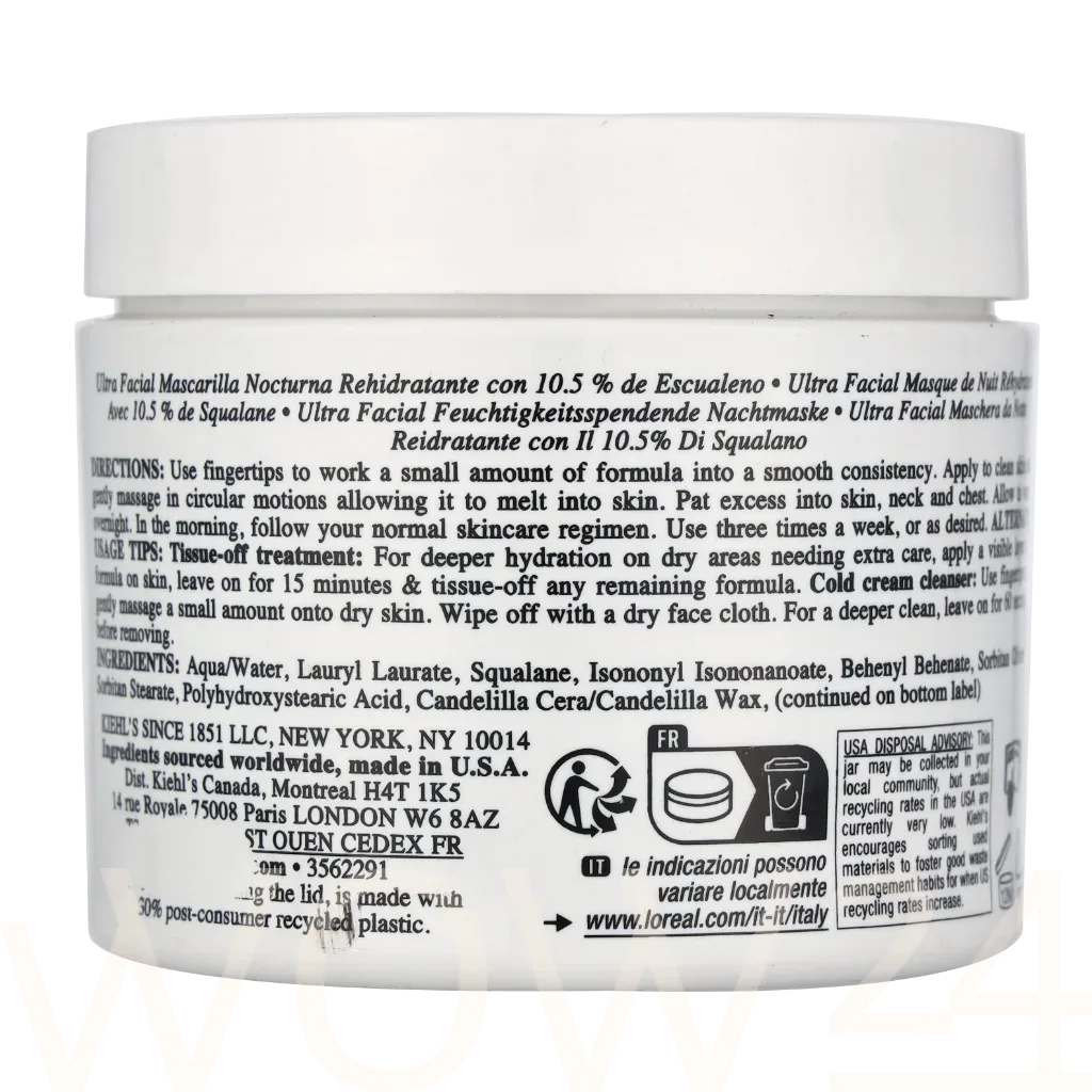 Kiehl´s Kiehl's Ultra Facial Overnight Face Mask thumbnail 3