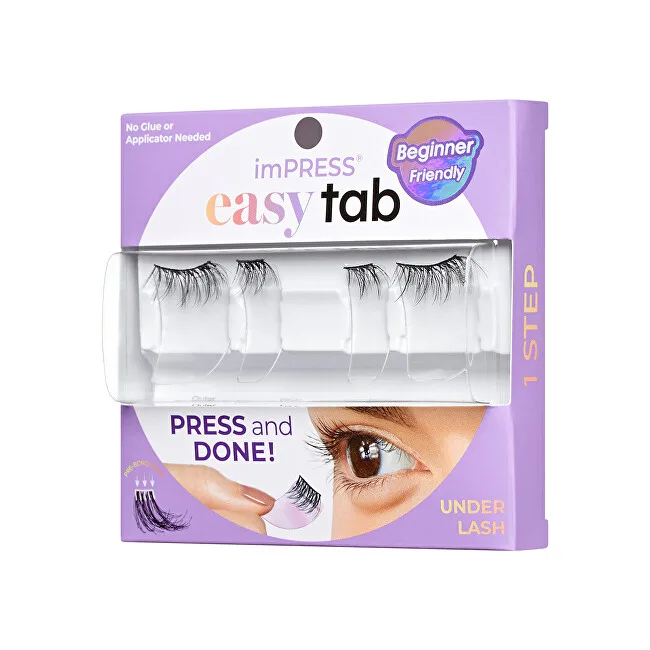 Kiss ImPRESS (Easy Tab) False Eyelashes thumbnail 4