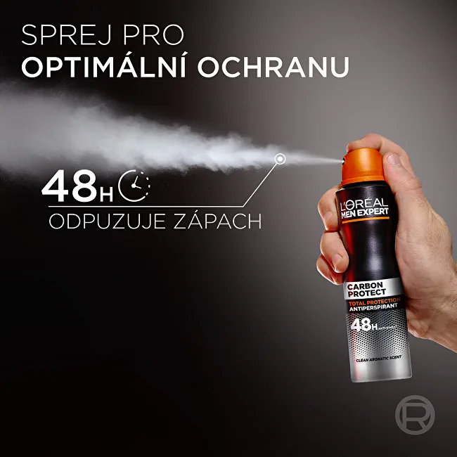 L'Oréal Paris  Antiperspirant spray Carbon Protect Antiperspirant 150 ml thumbnail 4