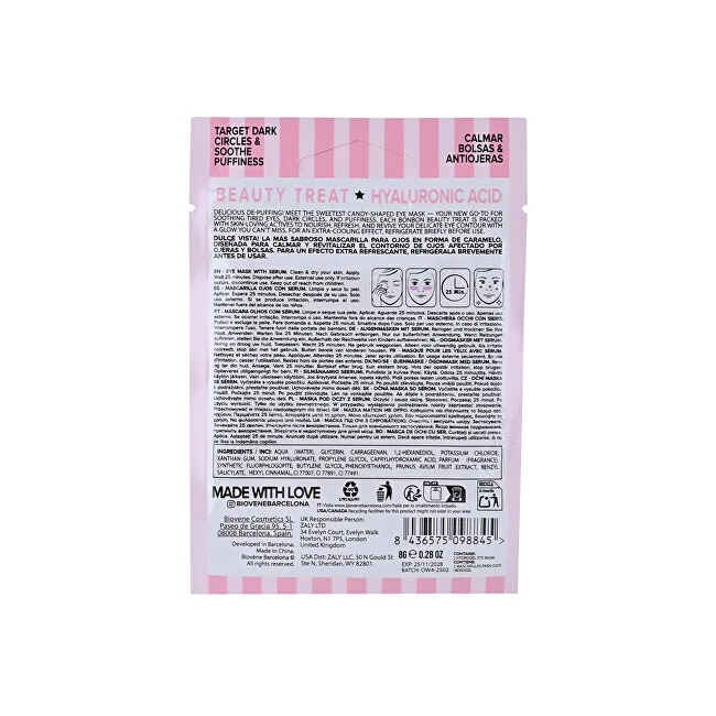 Biovene Delicious De-Puffing Eye Mask 1 pair thumbnail 2