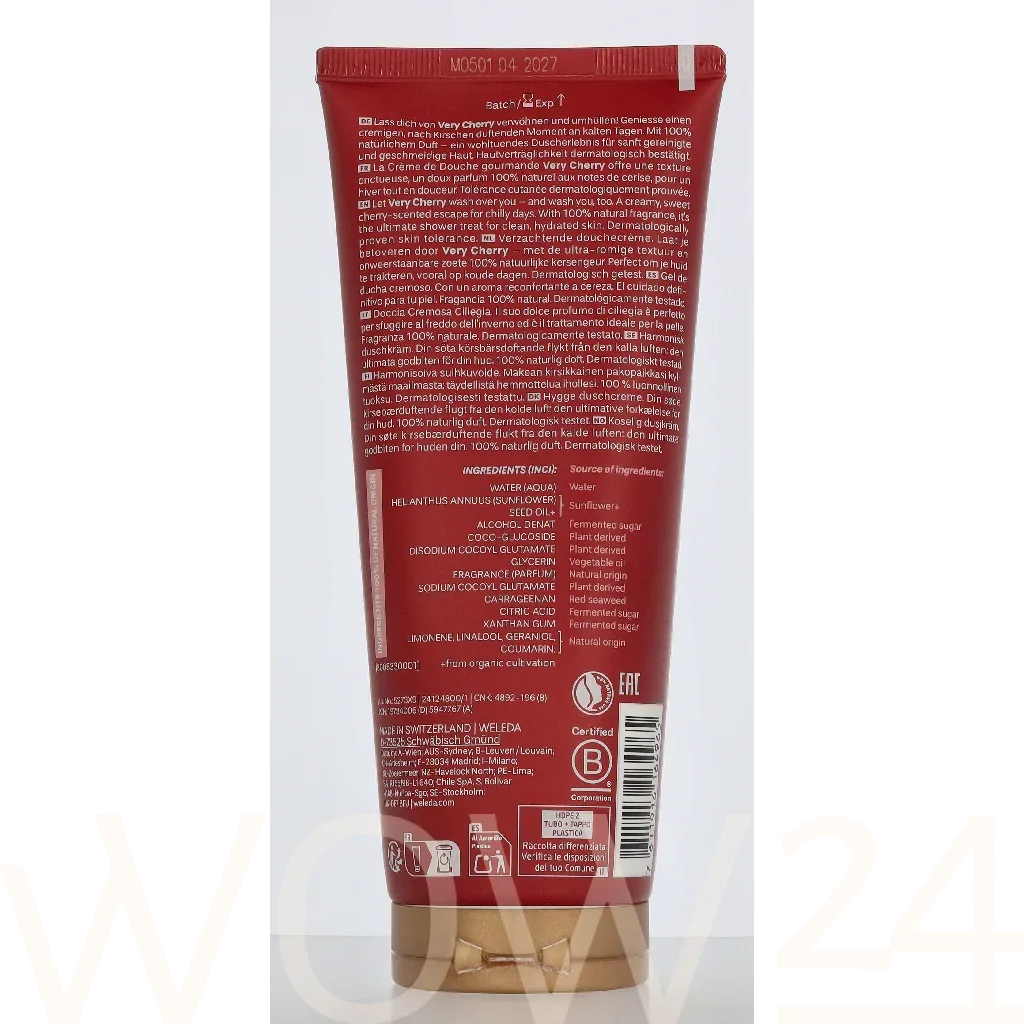 Weleda Weleda Very Cherry Shower Cream thumbnail 3