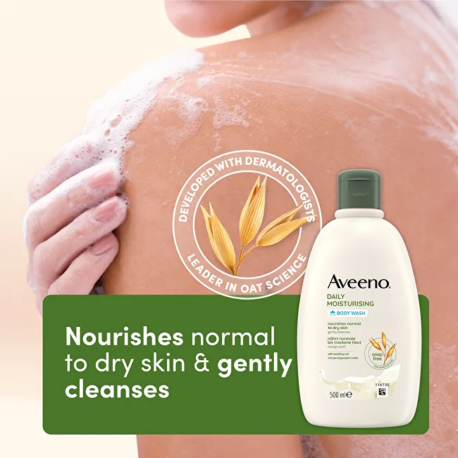 Aveeno Daily Moisturising Body Wash thumbnail 2
