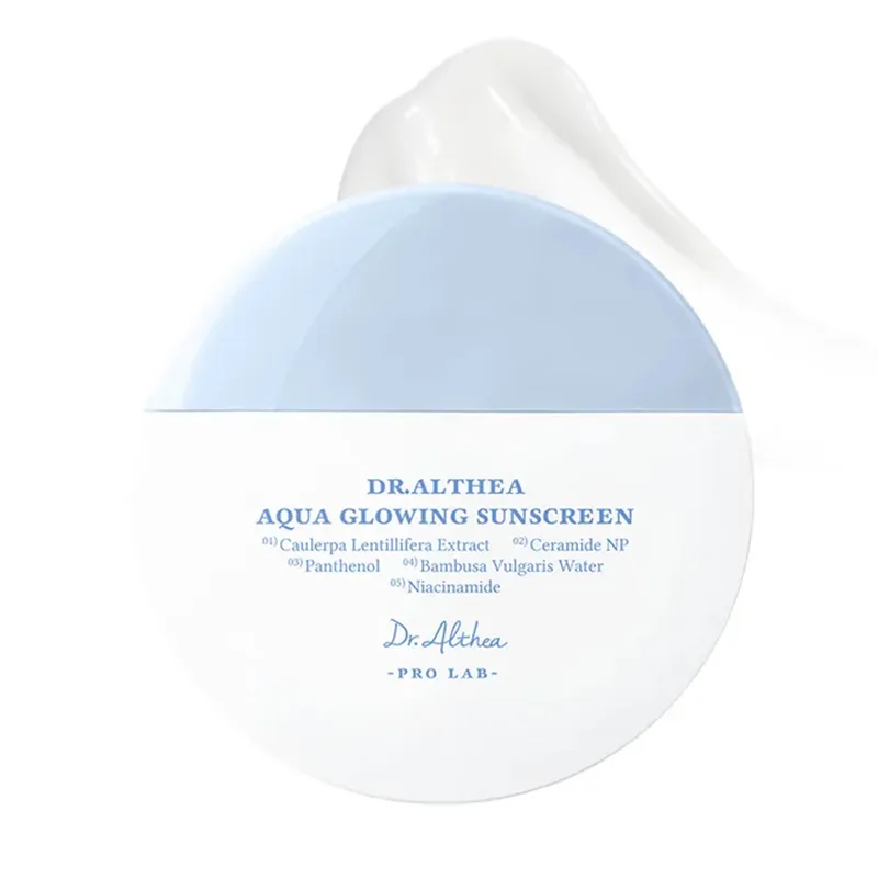 Dr. Althea Facial sunscreen SPF 50 Aqua Glowing Sunscreen thumbnail 3