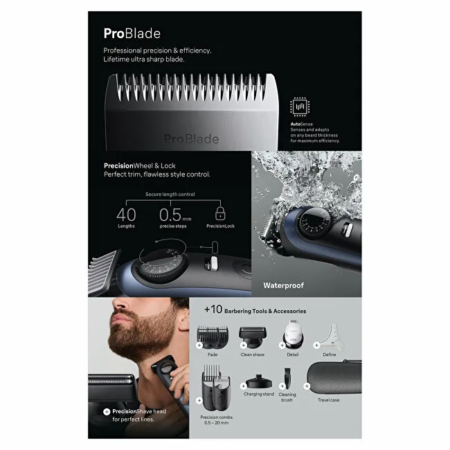 Braun Series 7 BT7540 Blue Beard Trimmer thumbnail 8