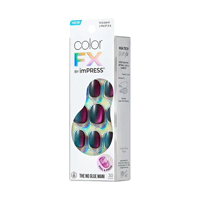 Kiss Self-adhesive nails imPRESS Color FX (Before Hours) 30 pcs thumbnail 4