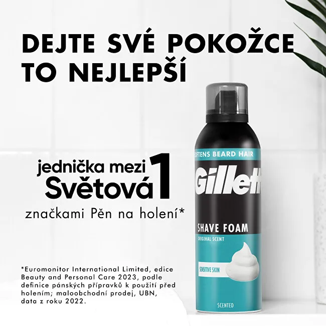 Gillette Original Scent Sensitive Shave Foam thumbnail 5