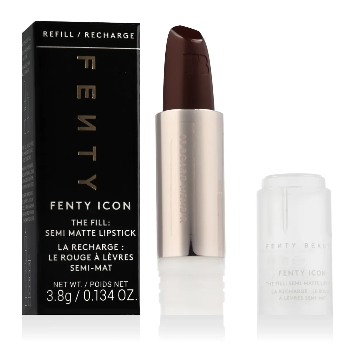 Fenty Beauty Fenty Beauty, Icon, Semi Matte, Cream Lipstick, 03, Bored Member, Refill, 3.8 g thumbnail 2