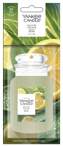 Yankee Candle Paper tag Classic Sage & Citrus 1 pc. 1