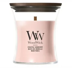 WoodWick Scented candle vase small Coastal Sunberry 1
