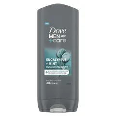 Dove Shower gel Men+Care Eucalyptus + Mint (Body, Face & Hair Wash) - 400 ml 1