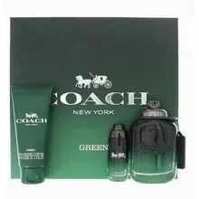 Coach Set Coach: Green, Eau De Toilette, For Men, 100 ml + Green, Eau De Toilette, For Men, 15 ml + Green, Shower Gel, Body, All Skin Types, 100 ml thumbnail 4