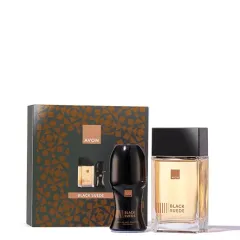 Avon Black Suede Gift Set thumbnail 1