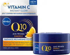 Nivea Energizing night cream against wrinkles Q10 Energy (Cream) 50 ml thumbnail 1