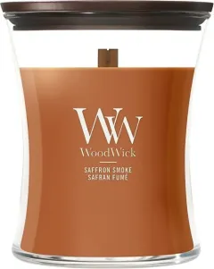 WoodWick Scented candle vase medium Saffron Smoke 1