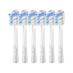 Laifen Replacement head for toothbrush 2.0 Super-Clean Transparent - 3 ks thumbnail 1