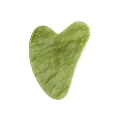 Palsar 7 Massage roller and plate Guasha green xiuyan jadeite ( Light Green Xiuyan Jade Roller & Gua Sha Set) thumbnail 3