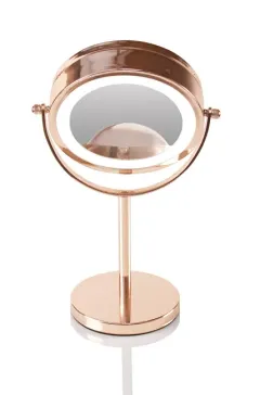 Rio-Beauty Double-sided cosmetic mirror (Rose Gold Mirror) thumbnail 3