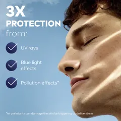Nivea Moisturizing day cream for men SPF 30 Men Sensitive (Daily Protect Moisturiser) 50 ml thumbnail 3