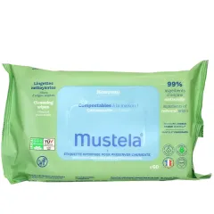 Mustela Bébé Cleansing Wipes thumbnail 1