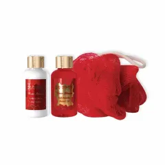 Parisax Winter Blossom Magnolia Body Care Gift Set (Cracker Trio Bath) thumbnail 2