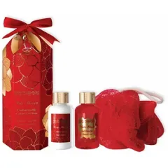 Parisax Winter Blossom Magnolia Body Care Gift Set (Cracker Trio Bath) thumbnail 4