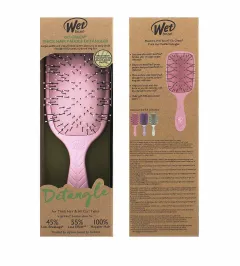 Wet Brush hairbrush Pink Go Green Thick Hair Paddle Detangler thumbnail 1