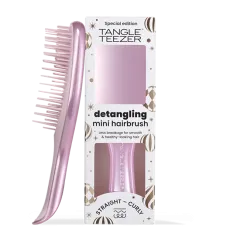 Tangle Teezer The Ultimate Detangler mini Chrome Satin Pink hair brush thumbnail 6