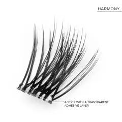 Nanolash Self-adhesive cluster eyelashes Harmony Long 36 pcs 3