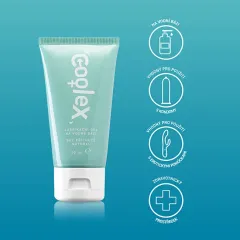 COOLEX Natural unflavored water-based lubricant gel 50 ml 7