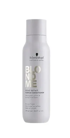 Schwarzkopf  BlondMe Bond Repair Purple Conditioner thumbnail 2