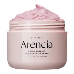 Arencia Rice Mochi Cleanser Fresh Rosehip 3