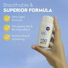 Nivea Skin cream Specialist Invisible Daily Fluid SPF 50+ 40 ml thumbnail 2