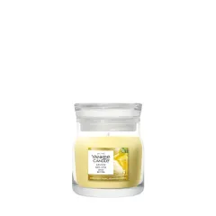 Yankee Candle Signature scented candle glass small Lemon Gelato thumbnail 1