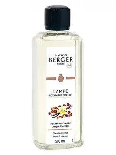 Maison Berger Paris Amber Powder catalytic lamp refill (Lampe Recharge/Refill) 500 ml Lõhnadifuuseri täitepudel thumbnail 1