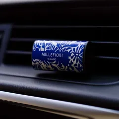 Millefiori Milano Car fragrance Textile Floral Rose Espresso - blue 4
