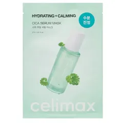 Celimax Hydrogel mask Hydrating + Calming Cica Serum Mask thumbnail 1